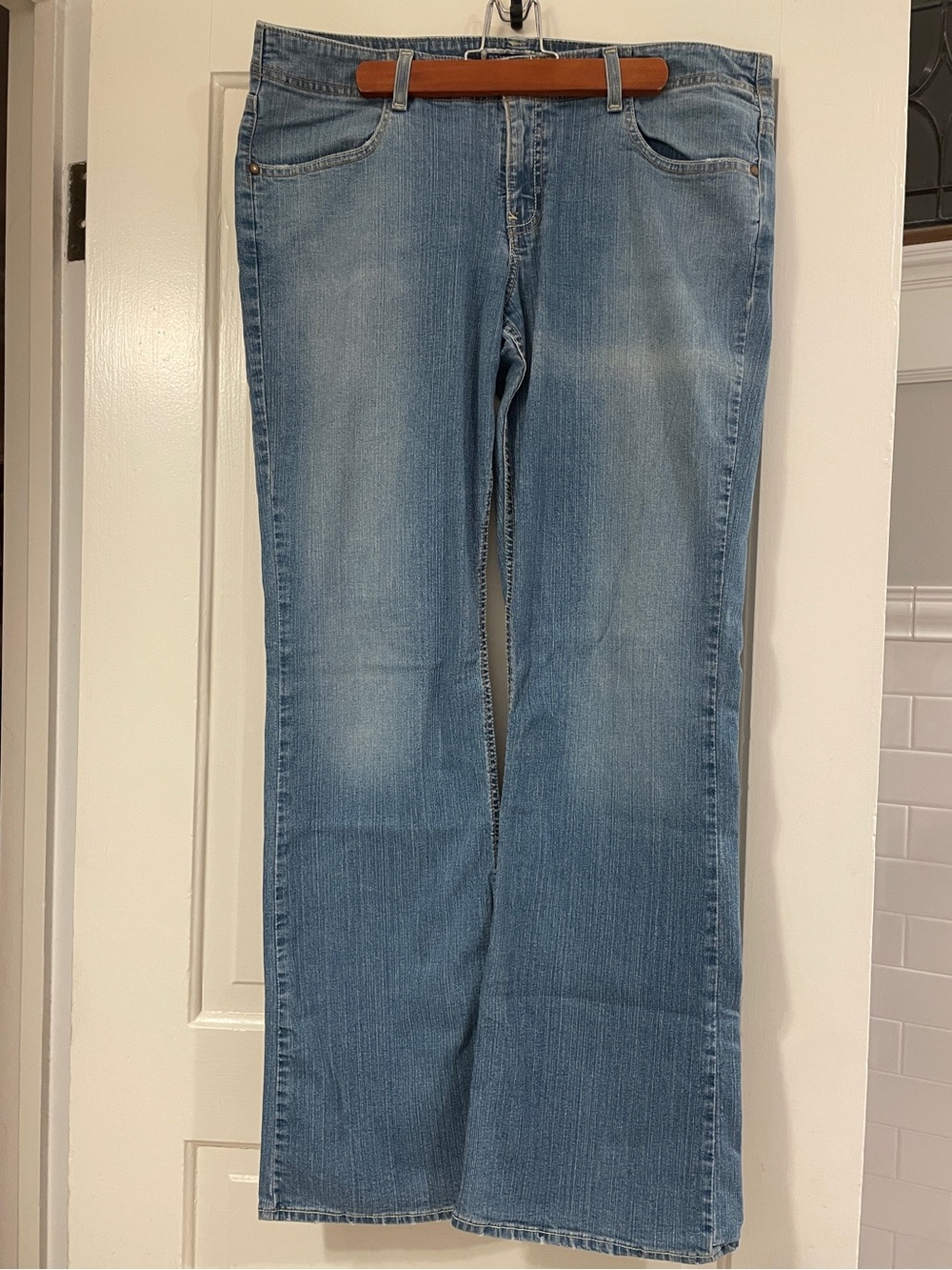 Vintage Y2K Old Navy Light Blue Low-Rise Jeans